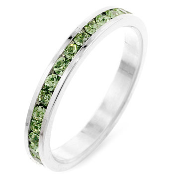 Stackable Peridot Ring