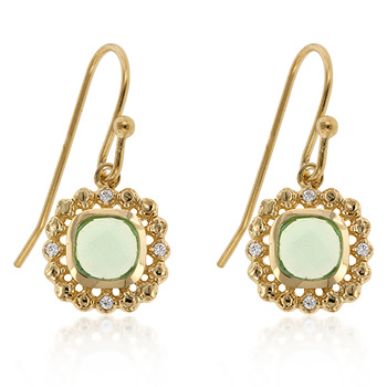 Vanity Peridot Earrings